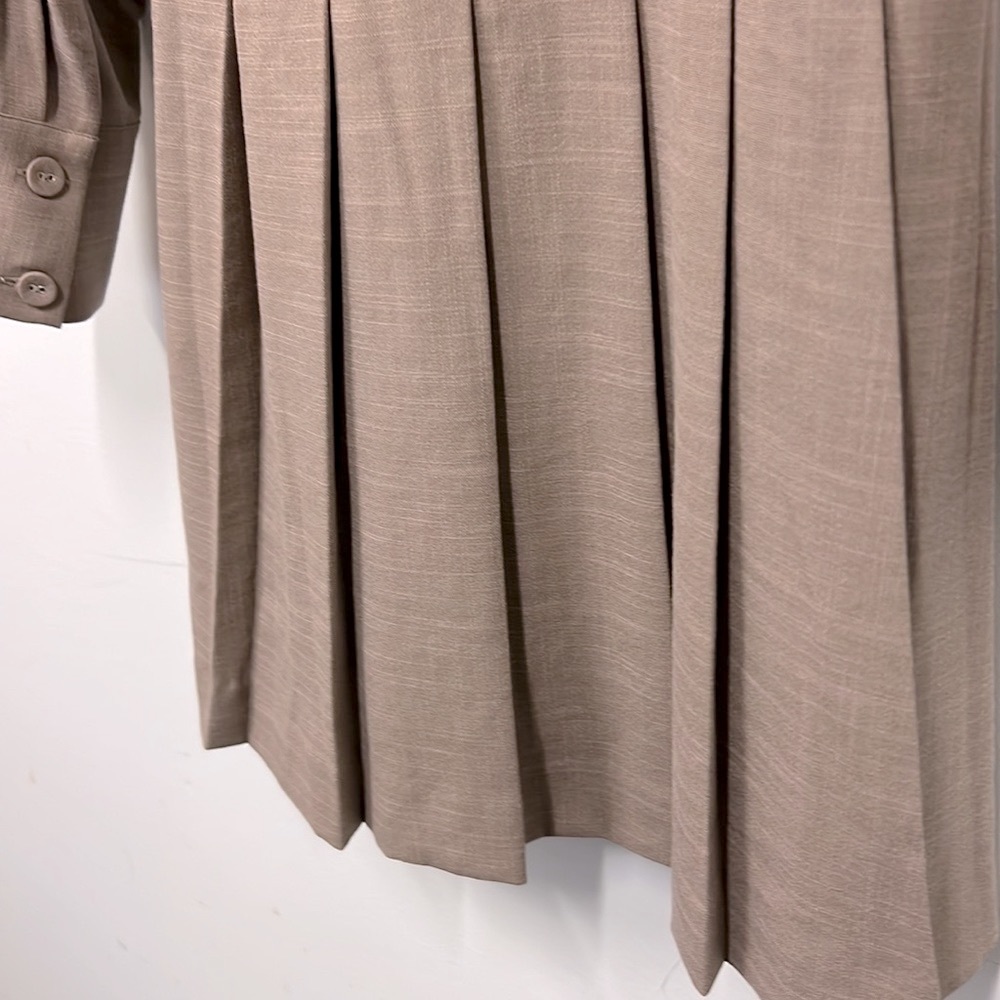 Other Stories Pleated Button Mini Dress - Picture 8 of 9
